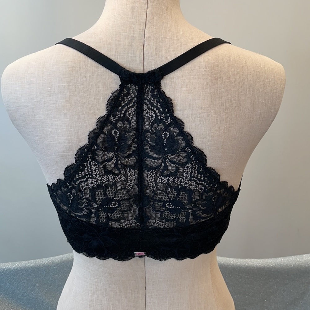 PINK Victoria’s Secret Date Racerback Lace Bra 34 DD